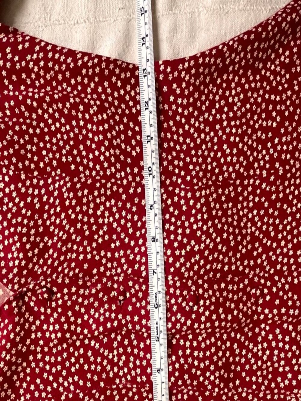 Reformation Locklin Floral Midi Dress Merci Size 2 - Picture 10 of 13